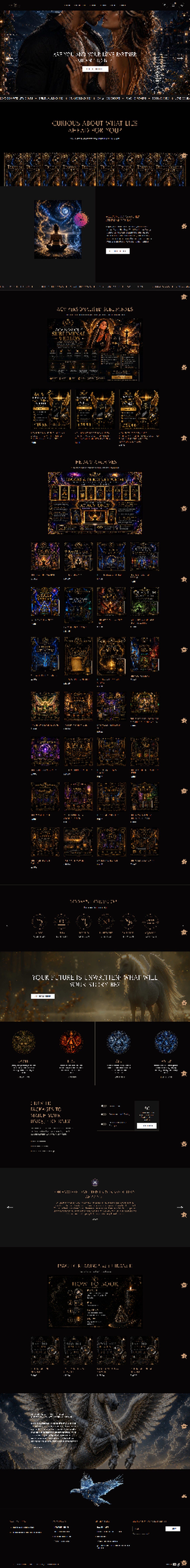 Awakened Celestial Veritas website preview